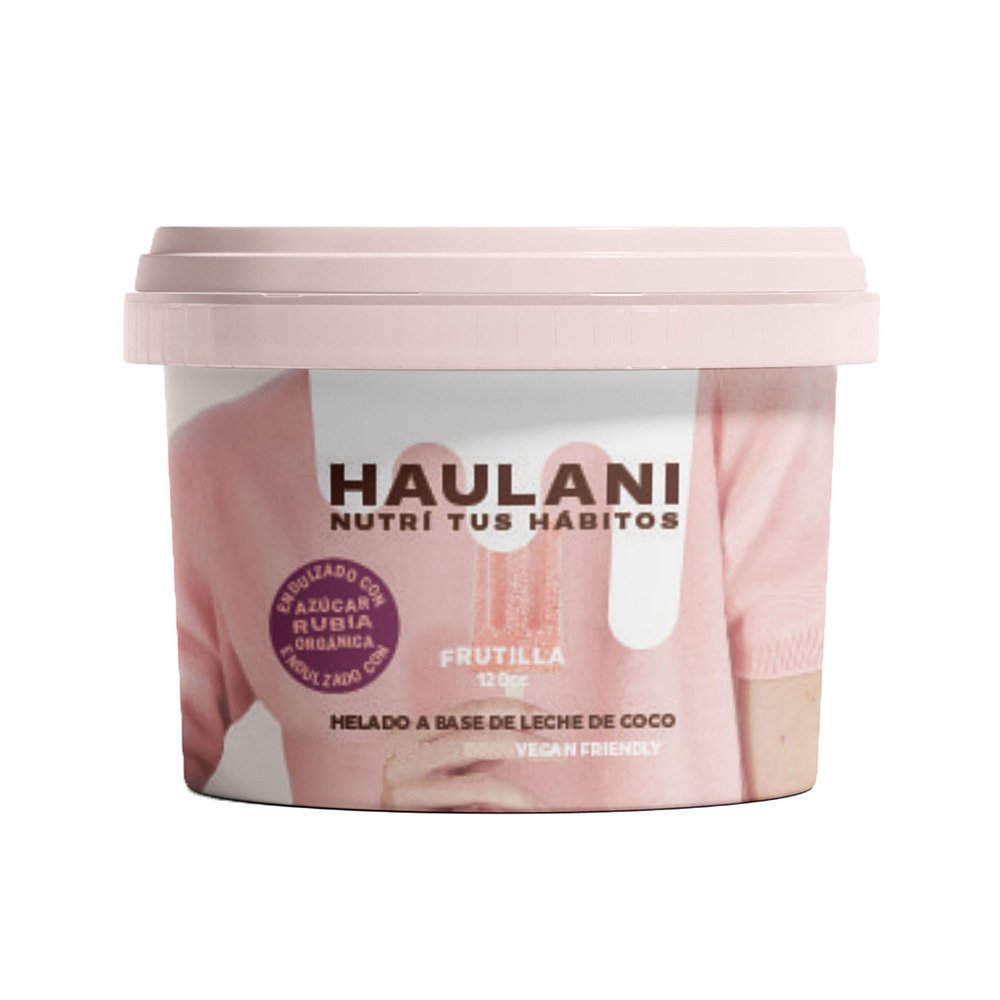 Helado vegano de frutilla  - 120ml