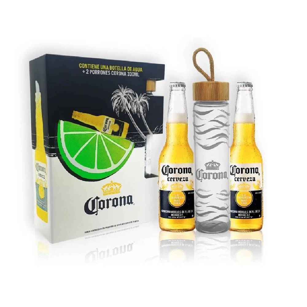 Pack corona con botella