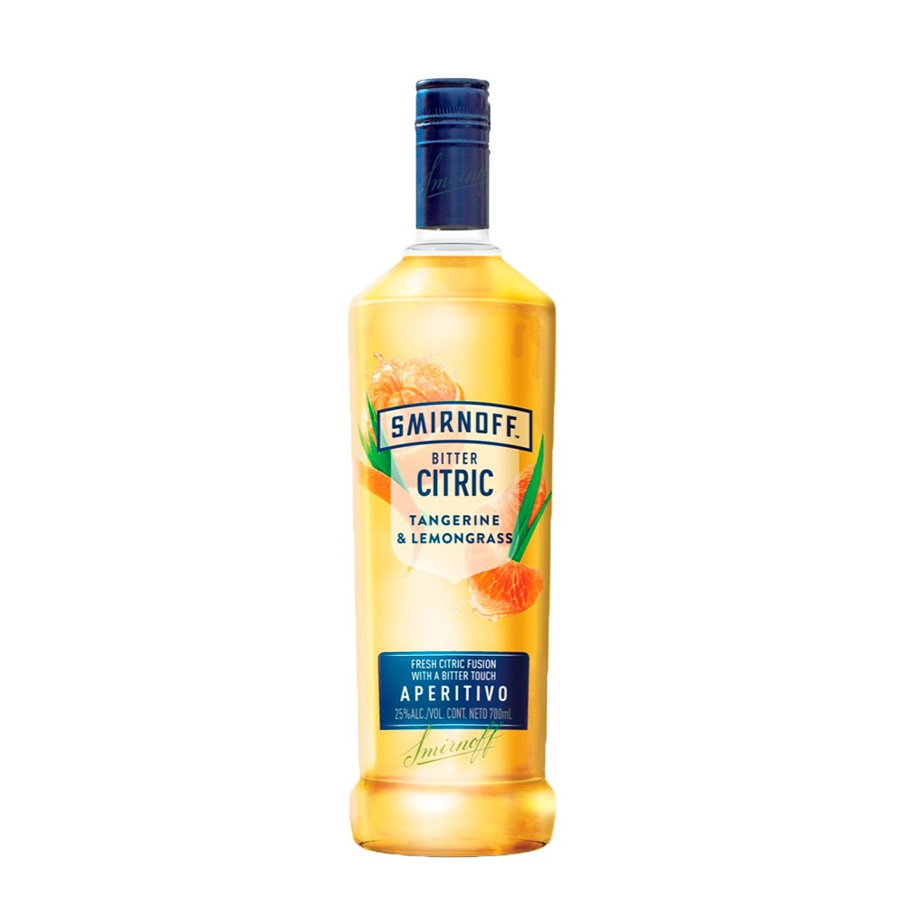 Smirnoff Bitter Citric Tange Lemongrass 700