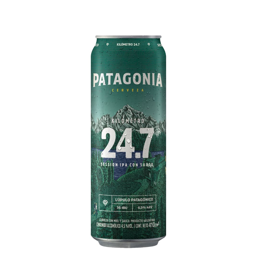 	Patagonia IPA 24.7 Lata 24 x 410	