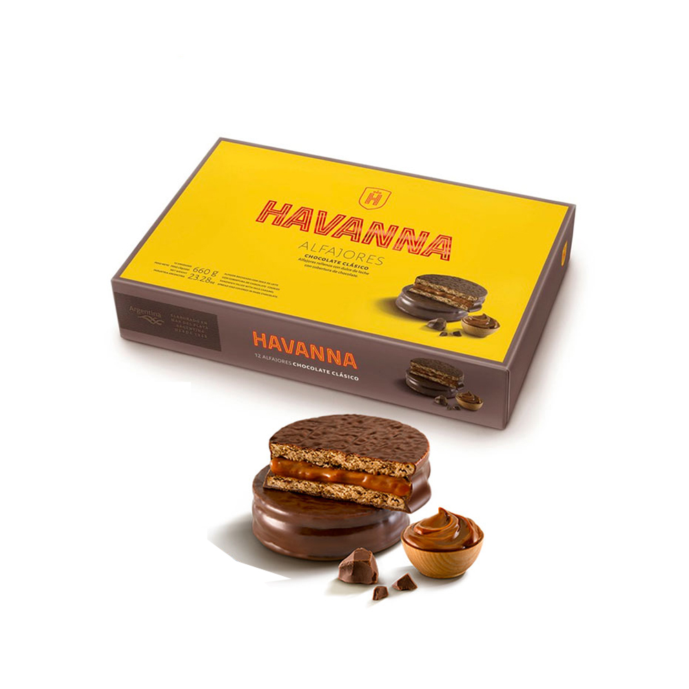 Alfajor Chocolate Negro 12