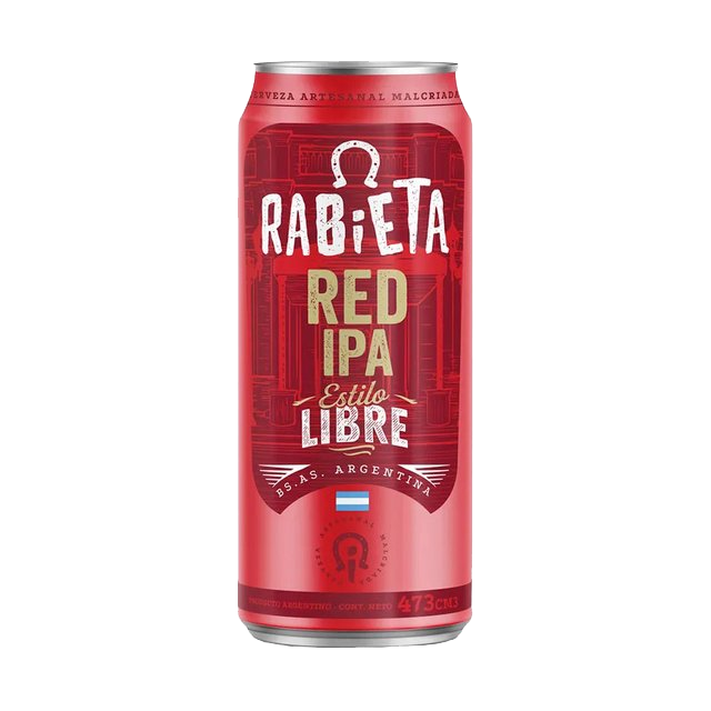 Rabieta Red IPA Lata 12x473cc